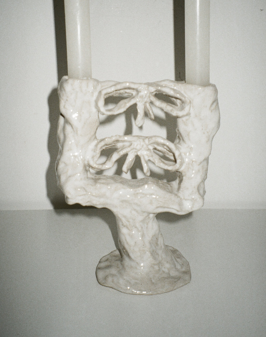 TWO-BOW Candleholder
