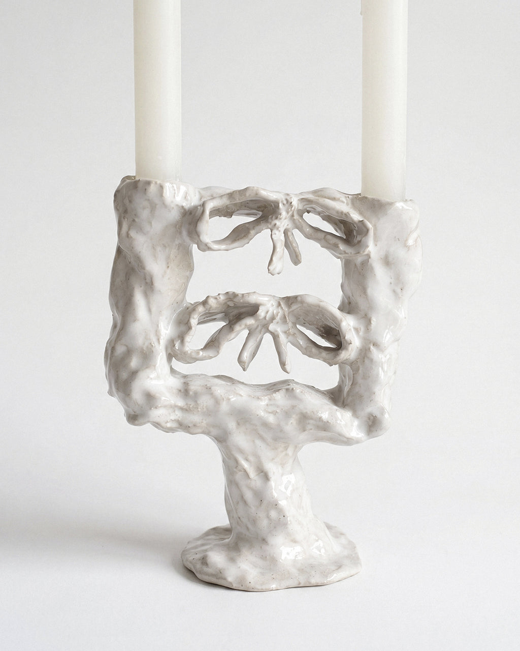 TWO-BOW Candleholder