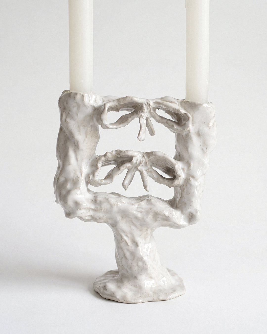 TWO-BOW Candleholder