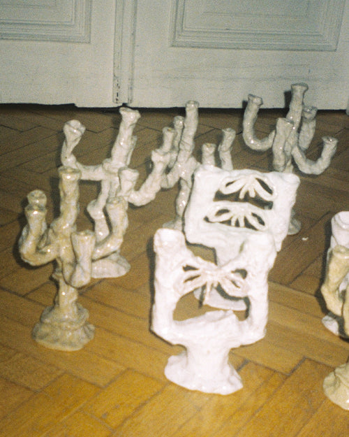 TWO-BOW Candleholder