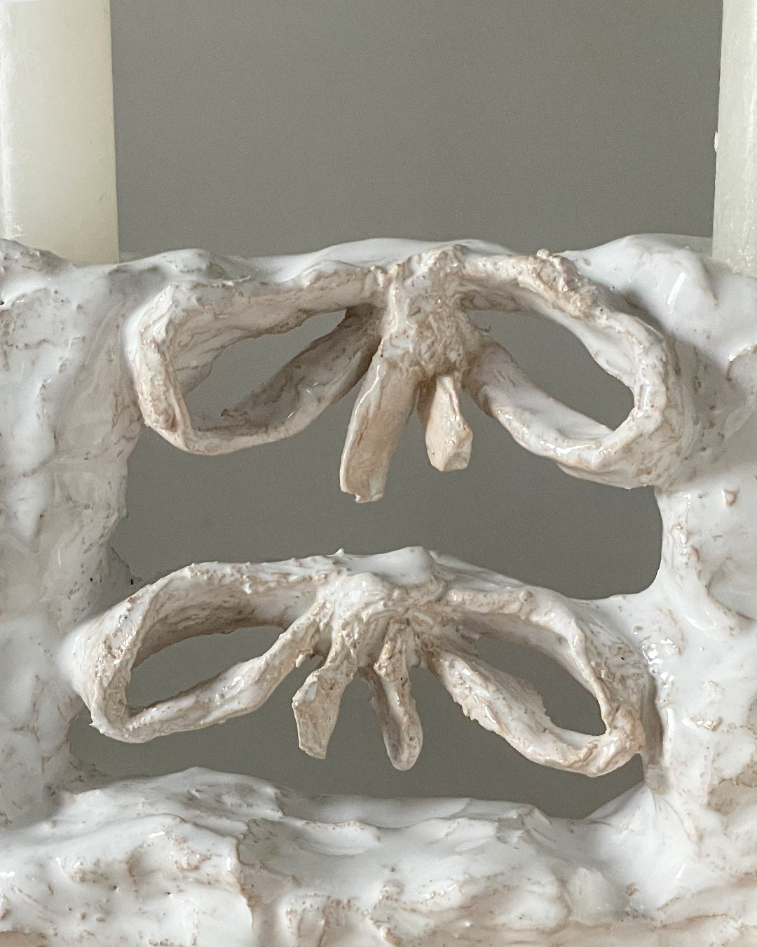TWO-BOW Candleholder
