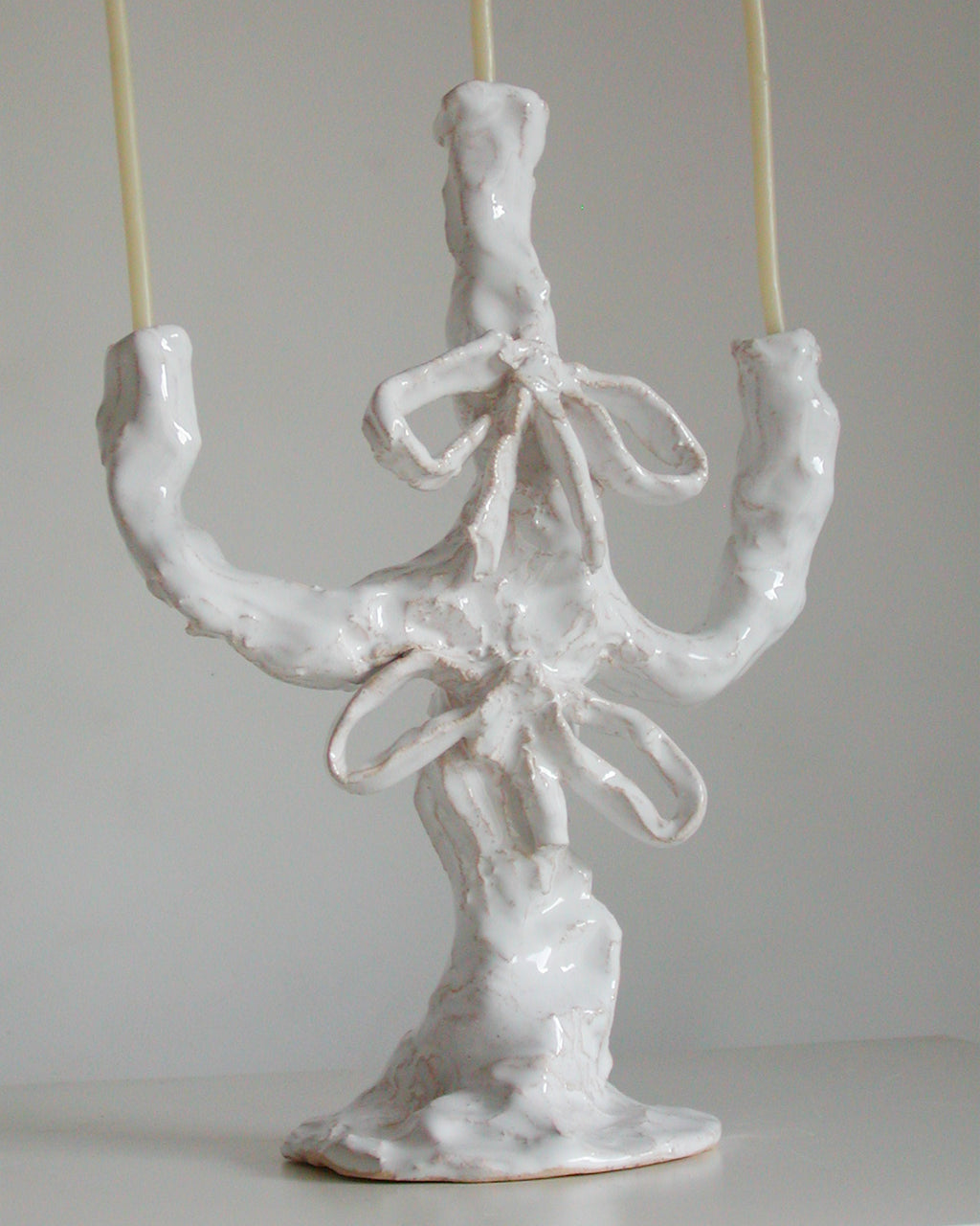 TWO BOW TIE Candelabra