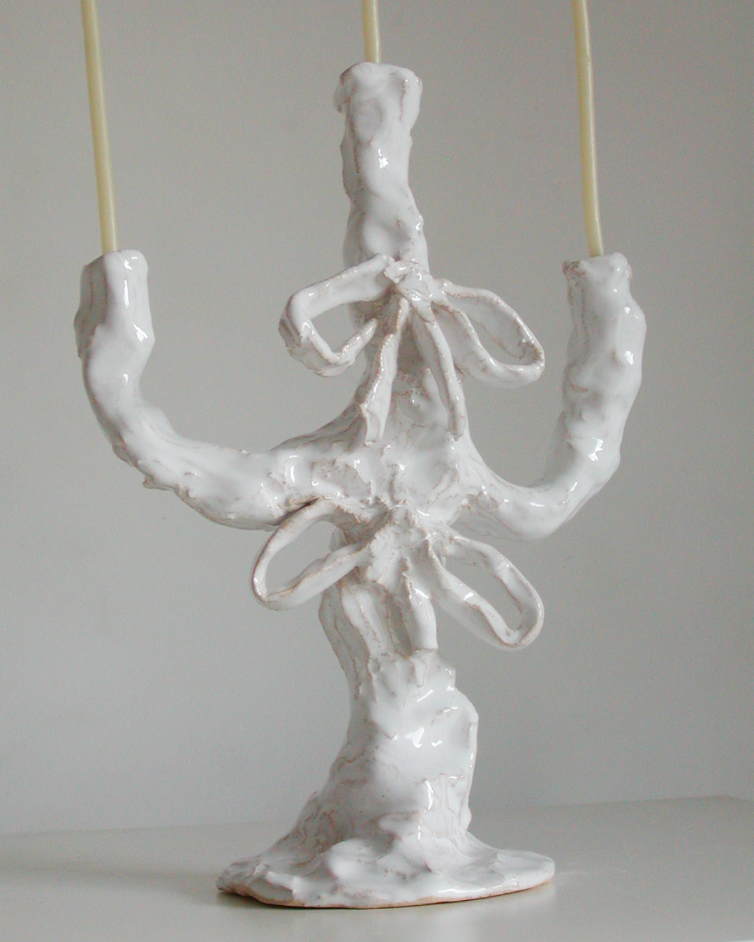 TWO BOW TIE Candelabra