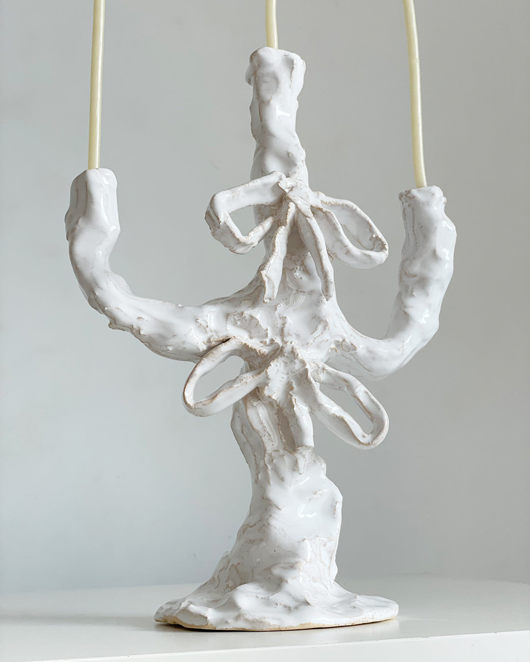 TWO BOW TIE Candelabra