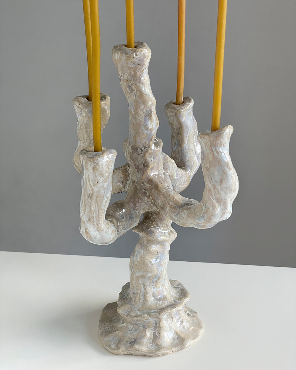 01 BAROQUE PEARL CANDELABRA