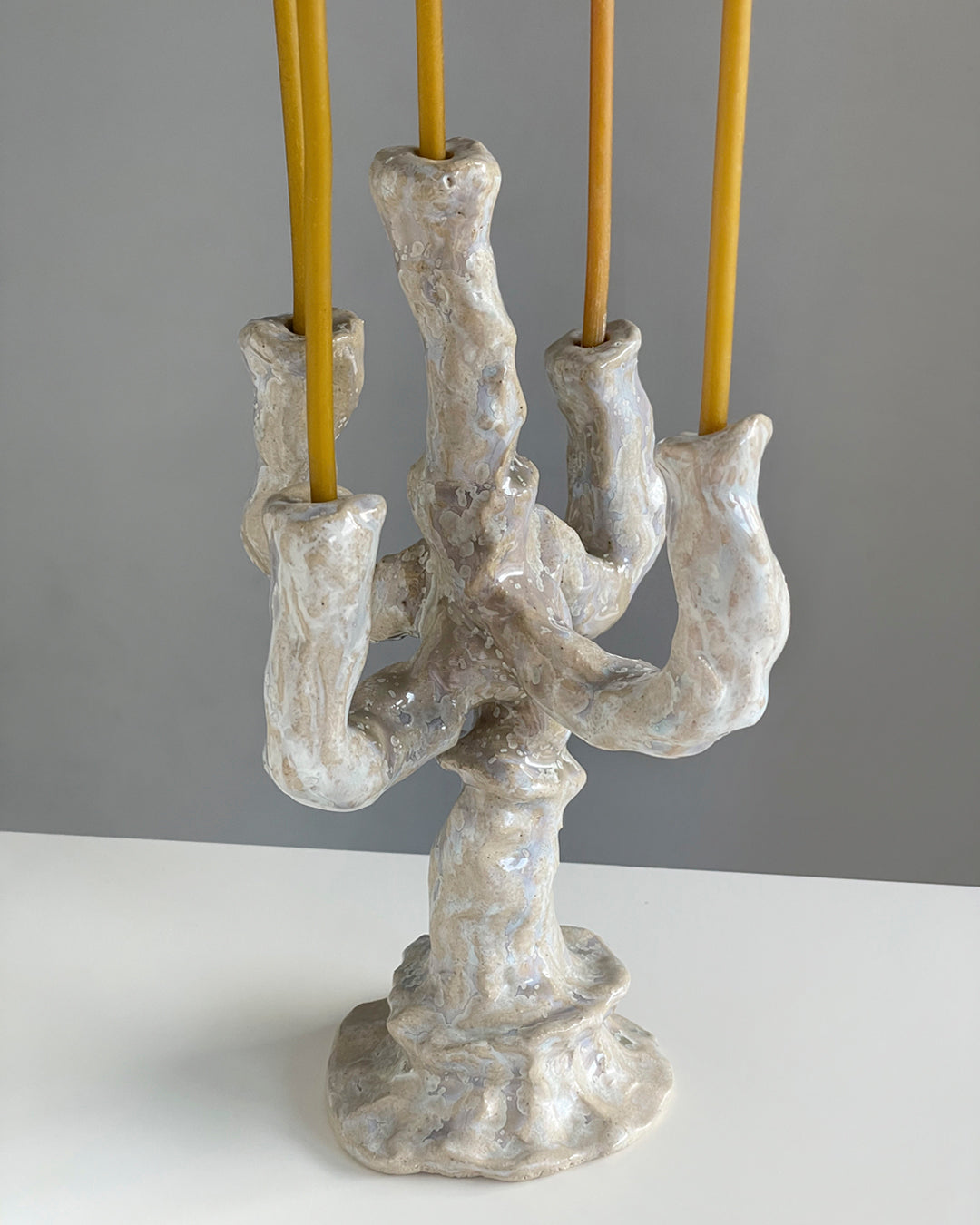 01 BAROQUE PEARL CANDELABRA