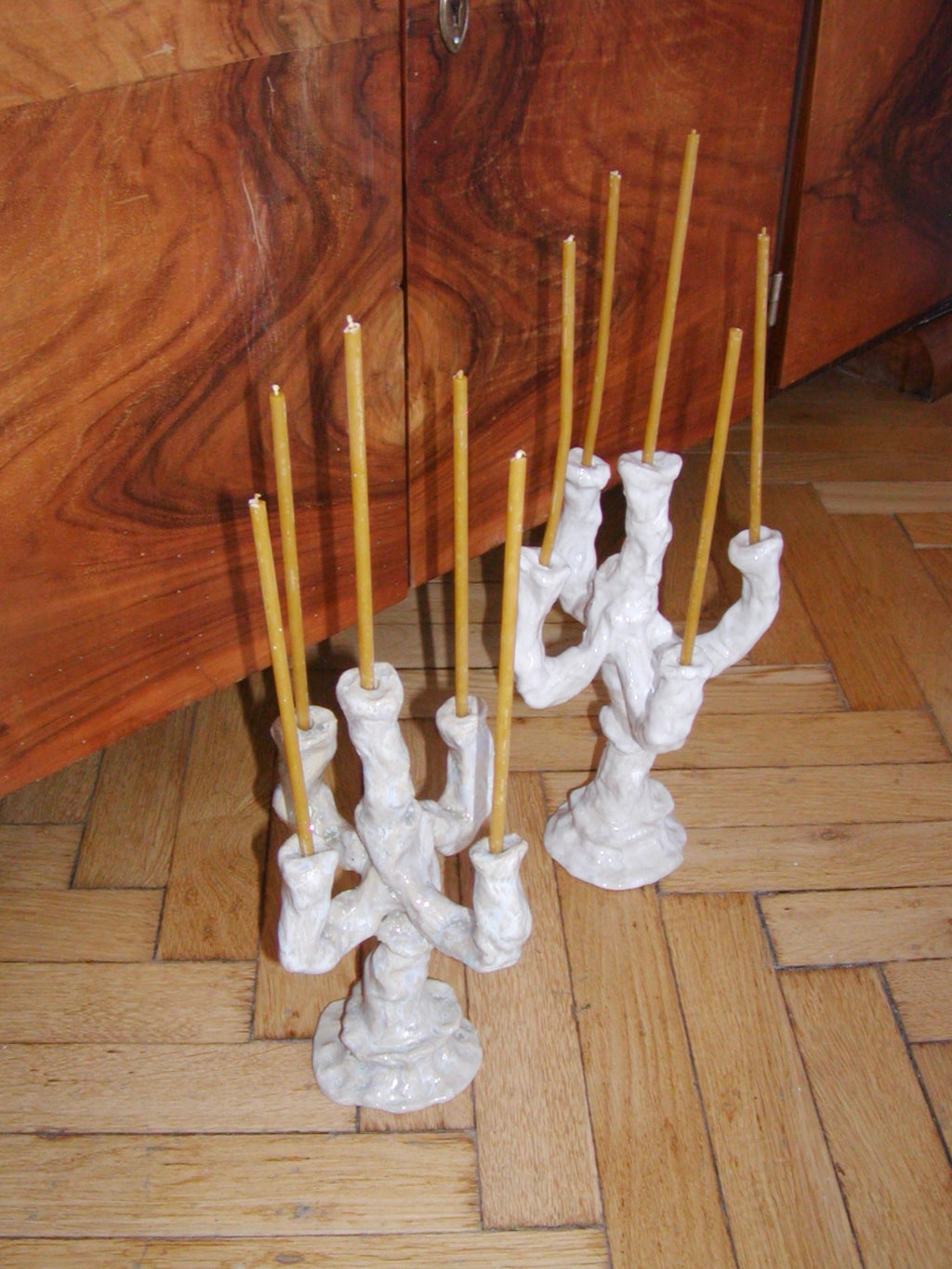 PEARL BAROQUE Candelabra