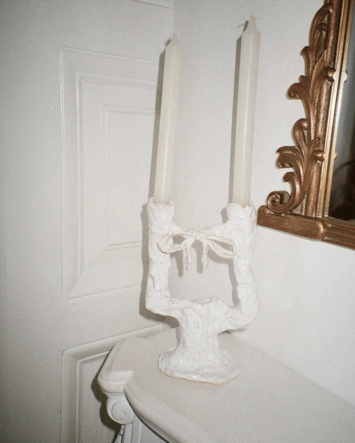 BOW TIE Candleholder