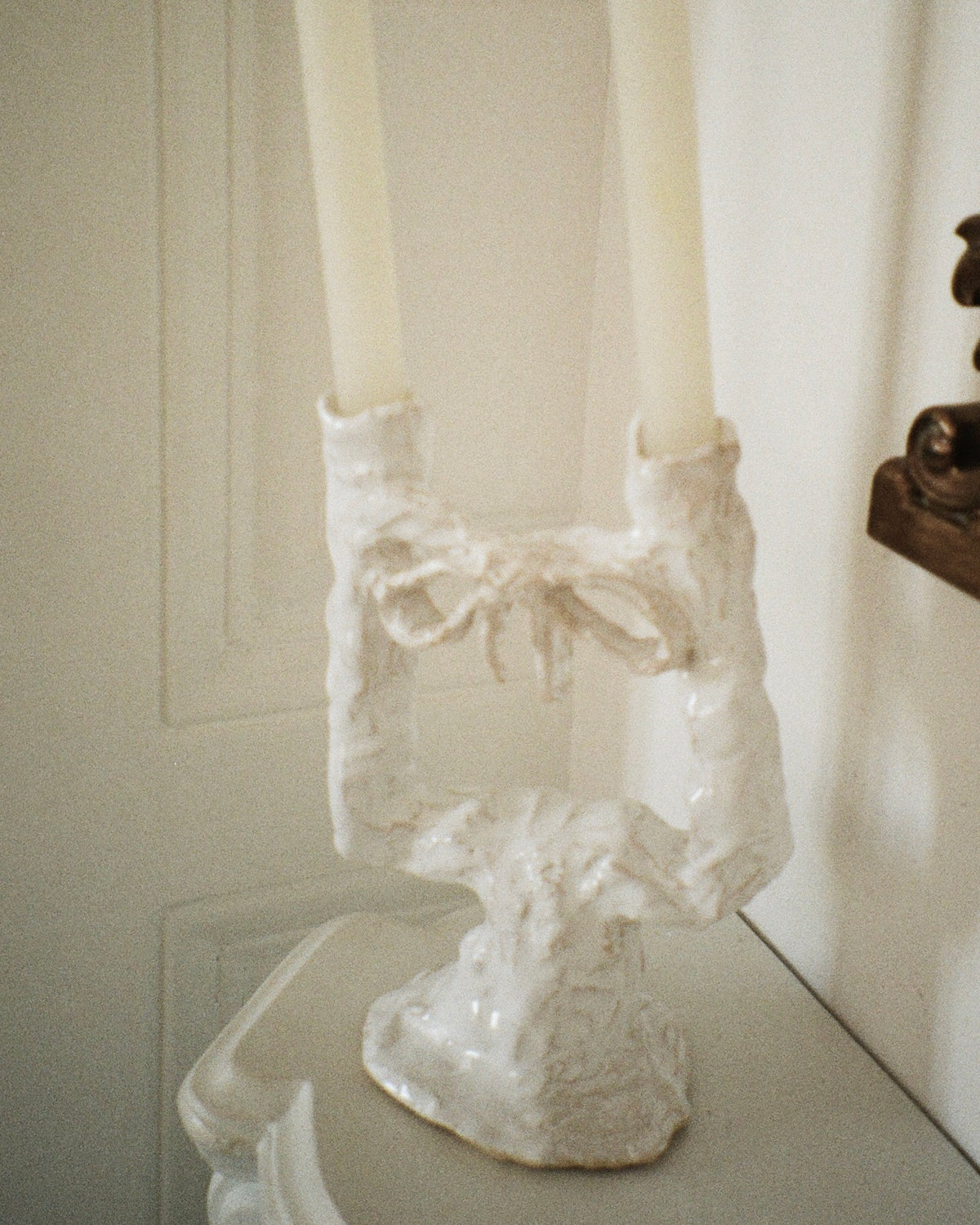 BOW TIE Candleholder