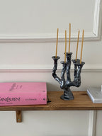 BLACK METAL Candelabra