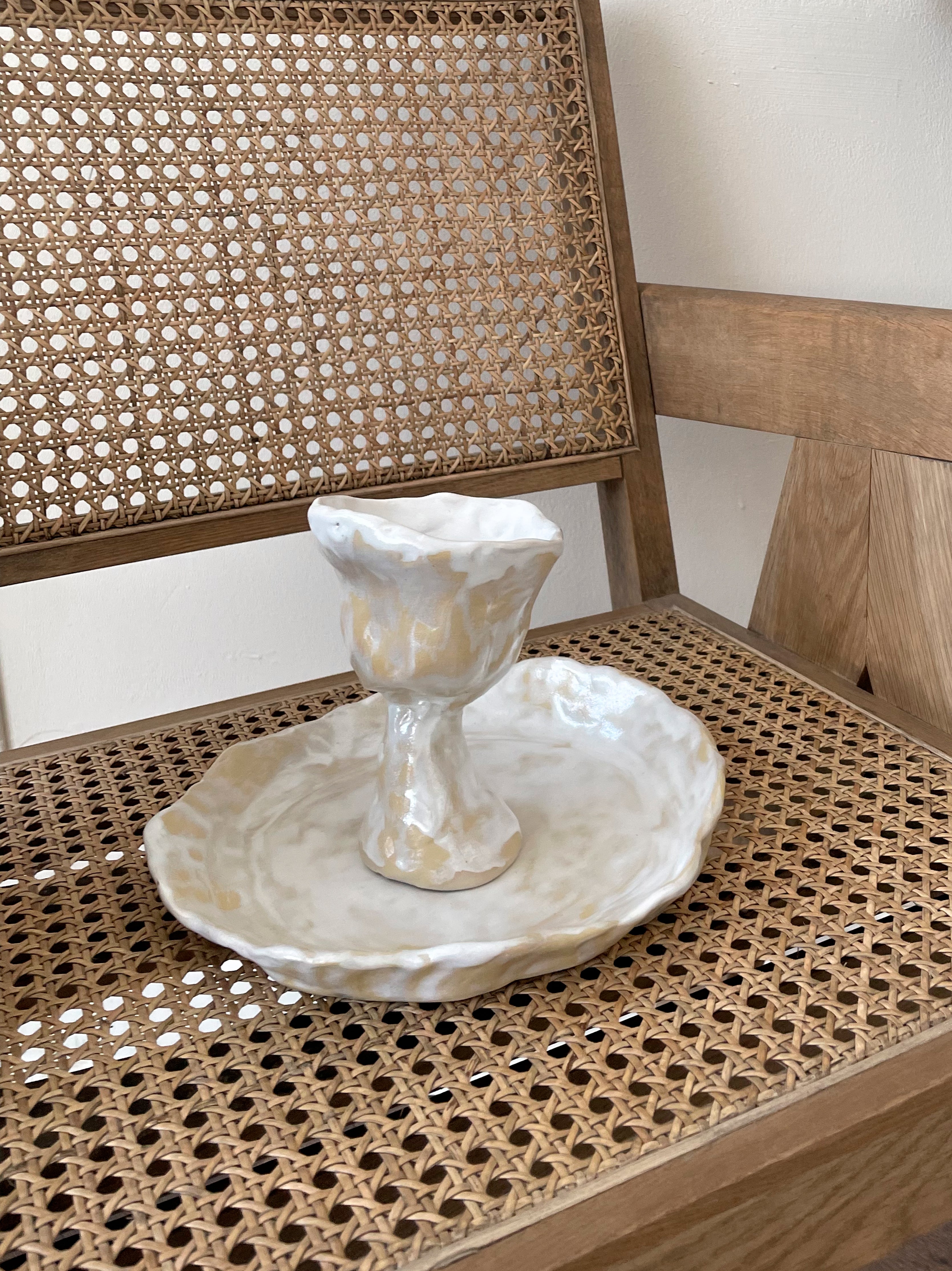 08 SET: GOBLET + PLATE